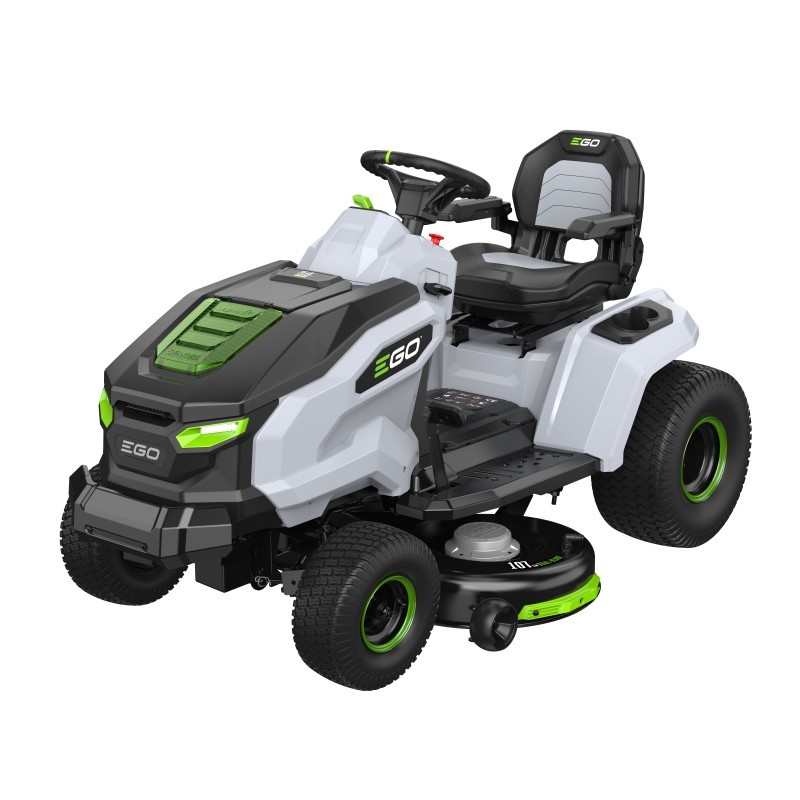 Tracteur de pelouse EGO TR4201E avec éjection latérale 107 cm