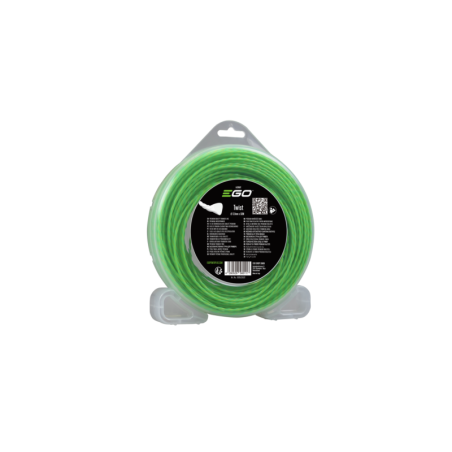 EGO Fil Torsadé AL3050T jaune-vert 3,0 mm x 50 m