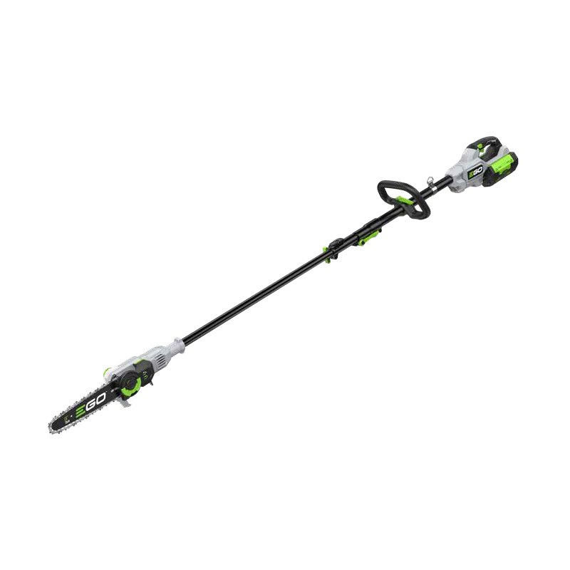 Système d'élagage télescopique EGO PS1003E Kit de 25 cm avec bras d'extension, batterie 4 Ah et chargeur standard.