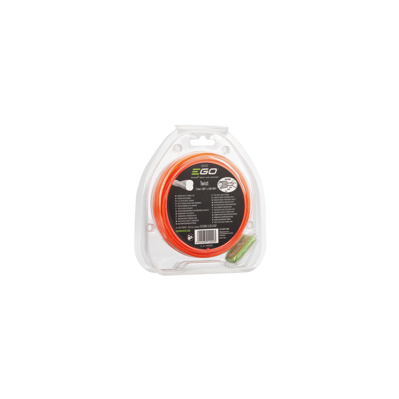 EGO fil de débroussailleuse AL2415T 15 m, 2,4 mm pour ST1500 et BC1500
