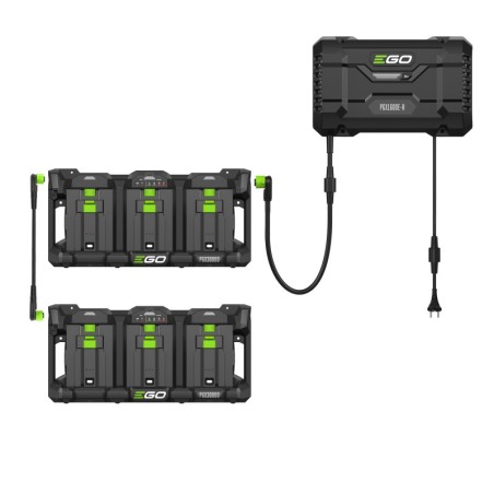 Chargeur EGO PGX1601E-H avec 2 stations d'accueil