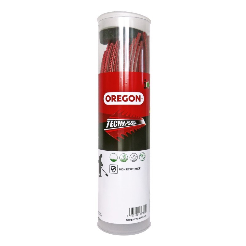 OREGON ligne de tonte Techniblade rouge 7,0 mm 155 x 26 cm 