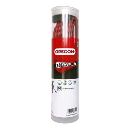 OREGON ligne de tonte Techniblade rouge 7,0 mm 155 x 26 cm 