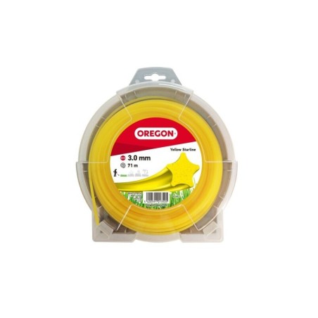 OREGON fil de coupe étoile jaune 3,0 mm x 71 m 69-460-y