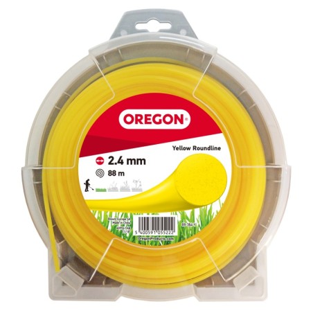 OREGON ligne en nylon jaune 2,4 mm x 88 m 69-364-Y